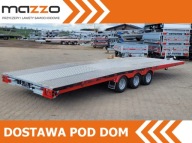 Przyczepa Laweta TA-NO SCORPIO DOSTAWA 600x210cm DMC 3,5t NISKA POD BUSY