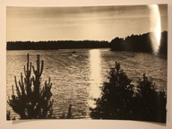 JEZIORO NECKO. Zachód słońca nad jeziorem Necko, CZYSTA, ŁADNA