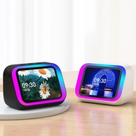 Smart głośnik Bluetooth 5.4 z ekranem dotykowym, AI, podświetleniem RGB
