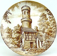 # TALERZ KOLEKCJONERSKI, 24,2 cm - KAISER, 1970