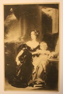 Portret - Harriet Sutherland Leveson - Gower z córką Lady Florence
