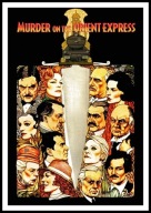 A2 PLAKAT FILM MORDERSTWO W ORIENT EXPRESSIE, MURDER ON THE ORIENT EXPRESS