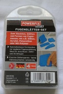 NOWY POWERFIX ZESTAW DO WYGLADZANIA FUG SILIKONU I INNYCH Z NIEMIEC