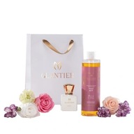 Zestaw prezentowy damski 477: Olejek do mycia +Perfumy +Torba