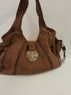 SONDRA ROBERTS TOREBKA SKÓRZANA BOHO HIPPIE ORYGI