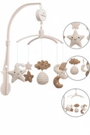 Karuzela muzyczna pozytywka z figurkami dla dzieci niemowląt z muzyką