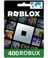 ROBUX ROBLOX 400RS | KOD PODARUNKOWY 400 - VOUCHER - GLOBAL Automat