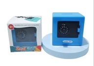 Mini Bank skarbonka Retro gotówka skarbonka (niebieski)