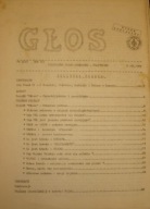 GŁOS nr 2/43, niezależne pismo 1983