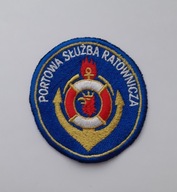 emblemat - naszywka - PORTOWA SŁUŻBA RATOWNICZA - Szczecin