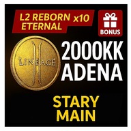 Lineage 2 L2 Reborn Eternal x10 Stary Main | 2KKK Adena 2000KK Szybko+Bonus