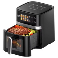 Frytkownica Beztłuszczowa Air Fryer 5,5L 1350W 8 Programów, Dotykowa
