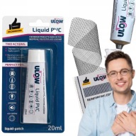 KLEJ W PŁYNIE DO PONTONU BASENU MATERACA PLANDEKI KLEJ PVC BEZBARWNY WELURU