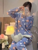 Ciepły komplet damski z miękkiego polaru – idealny na jesień i zimę