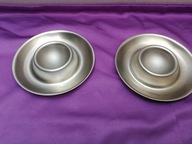 PODSTAWKI NA JAJKO OKRĄGŁE STAL NIERDZEWNA INOX 2szt (25)