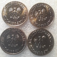 5 ZŁ. 1984, mennicze 4 monety, bardzo ładne.