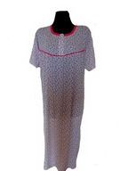 Koszula nocna DUŻA KRÓTKI rękaw 100% BAWEŁNA r. XL