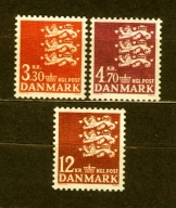 DANIA** Herb, trzy lwy Mi 725-27