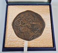 MEDAL PAMIĄTKOWY ORBIS 60 LECIE 1929-1989 W DOWÓD UZNANIA - STASIŃSKI