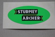 NAKLEJKA STURMEY ARCHER AUTO ROWER MOTOR KOLEKCJA