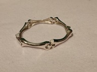 Oryginalna bransoletka w kolorze srebra