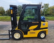 Wózek widłowy YALE GLP30VX 3 T, 2015 r, kabina, przesuw, 4 -ta sekcja, UDT