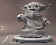 Grogu z serialu Mandalorian- figurka wydruk 3D