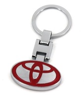 Brelok breloczek Toyota Corolla Camry Rav4 Yaris Auris Prado Verso srebrny