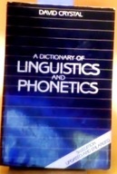 A Dictionary of Linguistics and Phonetics Crystal David db+