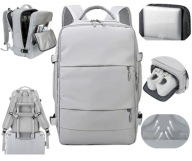 Plecak turystyczny PrzyPas DO SAMOLOTU NA LAPTOPA 20-40 l szary