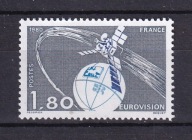 FRANCJA** Satelita, 25 lat Eurowizji Mi 2191