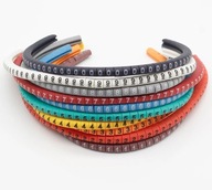 Oznacznik, marker przewodów kabli 2,5mm2, cyfry 0-9 - 1000 szt EC1 kolory