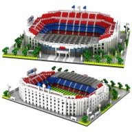 Klocki konstrukcyjne stadion piłkarski Camp Nou FC Barcelona model LED