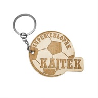 Brelok piłka nożna z imieniem prezent na Dzień Chłopaka mały piłkarz