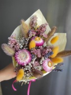 Bukiet Dzień kobiet polny z kwiatów suszonych prezent czy do wazonu