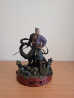 Statua Geralt Ronin - Lone Wolf z autografami obsady z gry " Wiedźmin 3 "