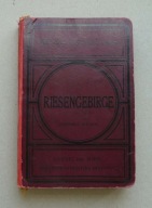 KARKONOSZE, Księstwo Kłodzkie przewodnik Meyersa mapy panorama Śnieżki 1911