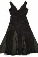 30 Karen Millen Koktajlowy Koronkowy Bałagan M/L