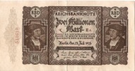 2 Miliony Marek 1923 Weimar