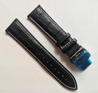 Pasek do zegarka 21 mm zapięcie motylkowe do Orient Bambino