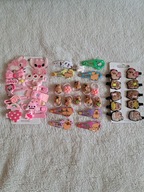 Zestaw Do Włosów Lilo Stitch Gumki Hello Kitty Spinki Kapibara 43szt B16