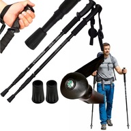 KIJE NORDIC WALKING TREKKINGOWE ANTI-SHOCK REGULOWANE ALUMINIOWE PARA