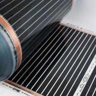 MATA FOLIA GRZEWCZA PODCZERWIEŃ ogrzewanie podłogowe 220W/m2 6mb 50cm