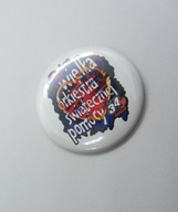 *34 WOŚP* Przypinka 34 Finał WOŚP, pomazane serce