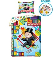 Komplet pościeli Monopoly 140x200 + 70x90 Bawełna 100%