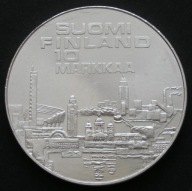 Finlandia 10 markkaa 1971 - ME LA - srebro - stan 2