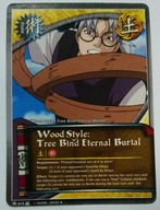 Karta Naruto CCG Jutsu Wood Style: Tree Bind Eternal Burial - J-615