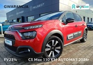 Citroen C3 208 MAX 110 KM Automat I wl. GWARANCJA FV23 1.2 110KM