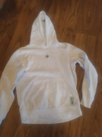 Cropp Bluza biała M z kapturem