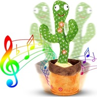 PREZENT DLA DZIECKA KAKTUS TAŃCZĄCY KAKTUS KAKTUSIK INTERAKTYWNA ZABAWKA